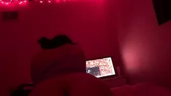 Mixed Girlfriend Riding me while Family Asleep