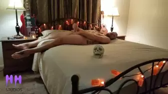 Step Son has Jerk off in Front of Mom to Break the Voodoo Curse Part two