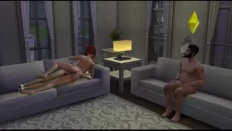 Invited a friend for family sex. Dilute family life. Sims four