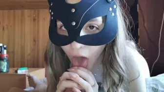 Step Sis Sucks Balls Wang and uses Hairy Cunt