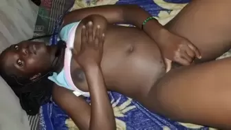Black Skank Midnight Fuck when her Hubby has gone Deep to Work