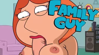 LOIS GRIFFIN GIVING PETER A ORAL SEX (FAMILY LOVER)