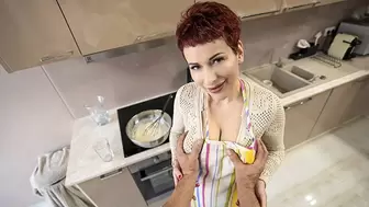 Milf Lisa Pinelli Gets Her Monstrous Titties Covered With Step Son's Sperm After She Tit Banged Him - PervNana