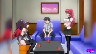 Cartoon Pros - Shinigami Mina Will Spare Akitoshi Only If He Knocks Up His Stepsister Hitomi