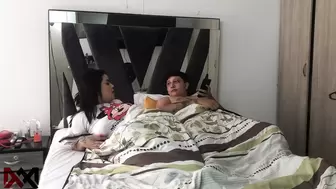 Sharing a room with my stepsister - Spanish porn