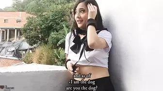 My horny neighbor enters my house and gives me a good fuck in the basement - Porn in Spanish