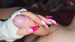 Long nails bizarre sex with stepmom