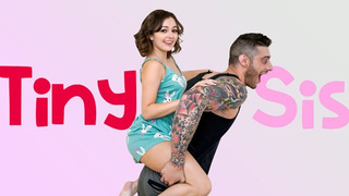 Naive Little Hottie Gets Her Cherry Popped by Massive Stepbrother's Schlong